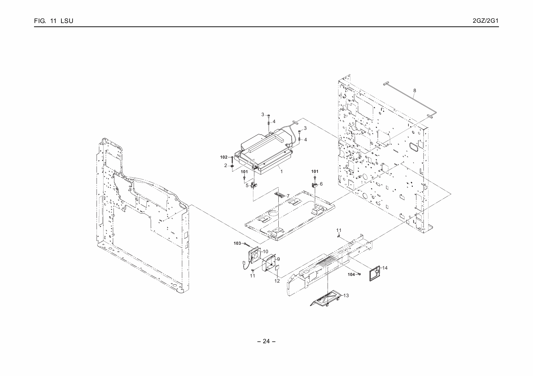 KYOCERA LaserPrinter FS-9130DN 9530DN Parts Manual-3